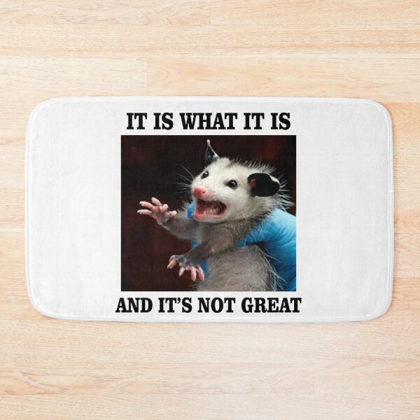 Item preview, it is what it is and it isnt great opossum possum designed and sold by resindrop.