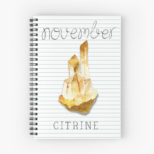 Artikelvorschau, Birthstone Sternzeichen November Citrin entworfen und verkauft von W Designs.