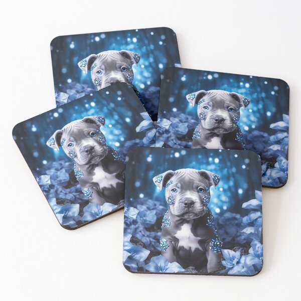 Item preview, Staffy Sparkles With Delight designed and sold by Nocturne  Paws.