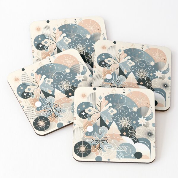 Item preview, Abstract Winter Harmony designed and sold by PrintLabArt.