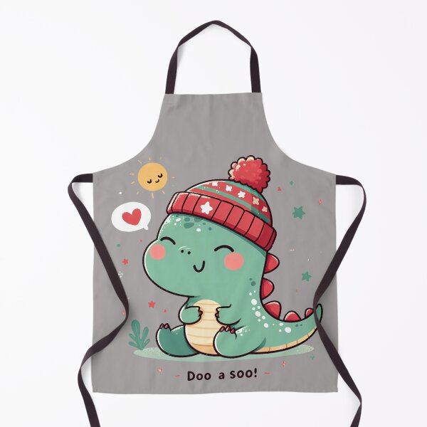 Item preview, Jurassic Chic: Cozy T-Rex in a Red Hat Tee designed and sold by JAMESAMORN.
