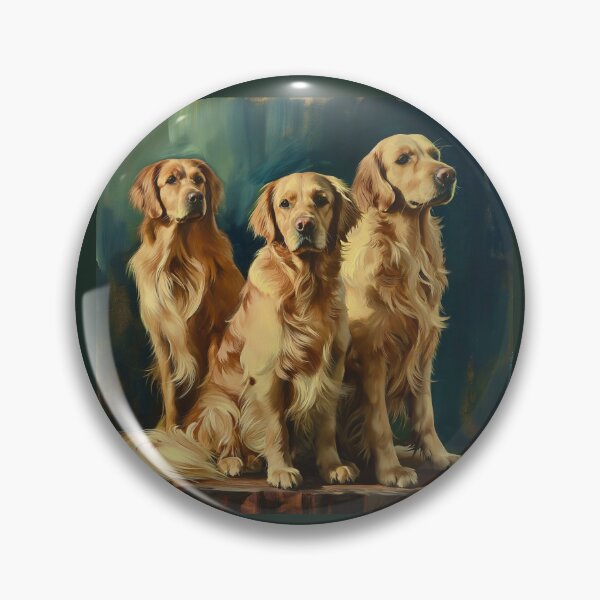 Item preview, Golden Retrievers  designed and sold by Myra365Art.