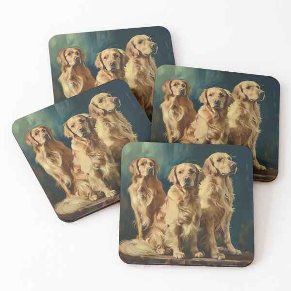 Item preview, Golden Retrievers  designed and sold by Myra365Art.
