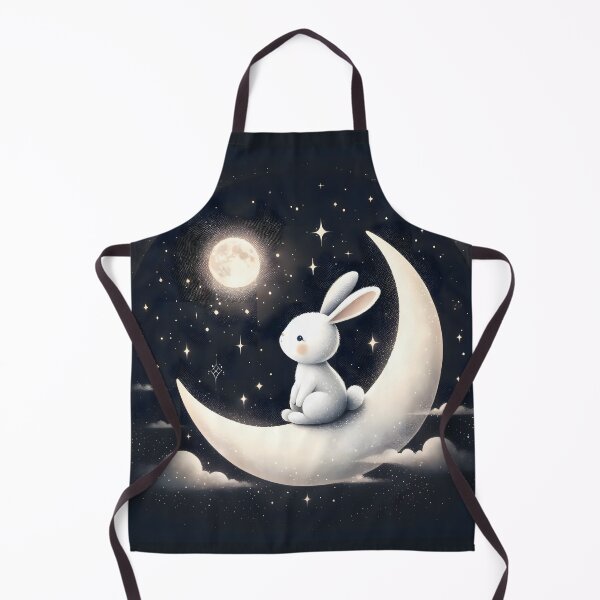Item preview, Stardust the Moon Bunny designed and sold by CuddlesCartoons.