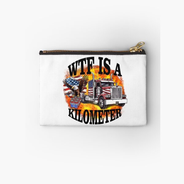 Item preview, wtf is a kilometer funny american stereotype  designed and sold by resindrop.