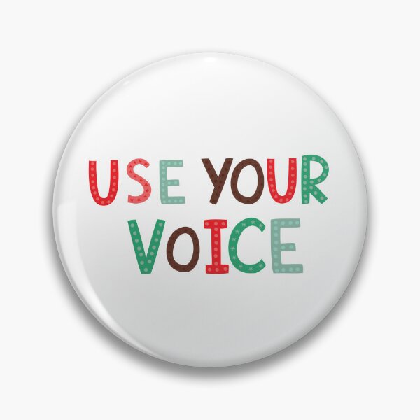 Item preview, USE YOUR VOICE designed and sold by fatmasharif.