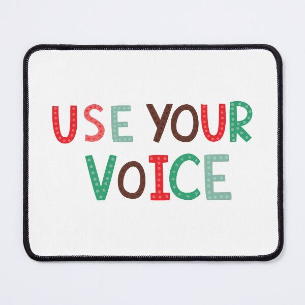 Item preview, USE YOUR VOICE designed and sold by fatmasharif.
