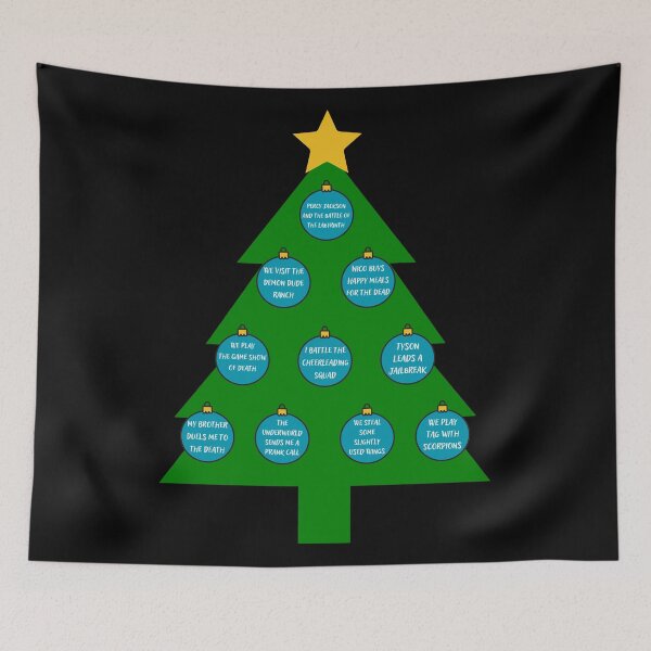 Artikelvorschau, Percy Jackson Weihnachtsbaum entworfen und verkauft von broadwaygirl142.