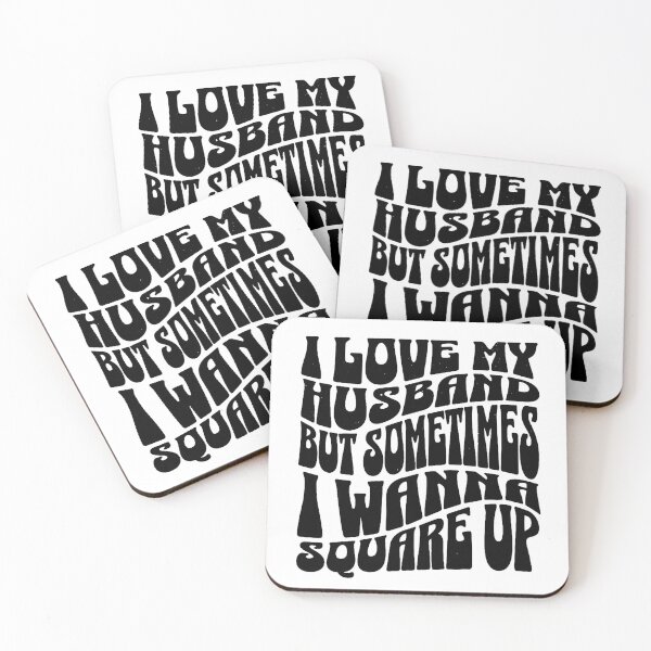 Item preview, i love my husband but sometimes i wanna square up designed and sold by resindrop.