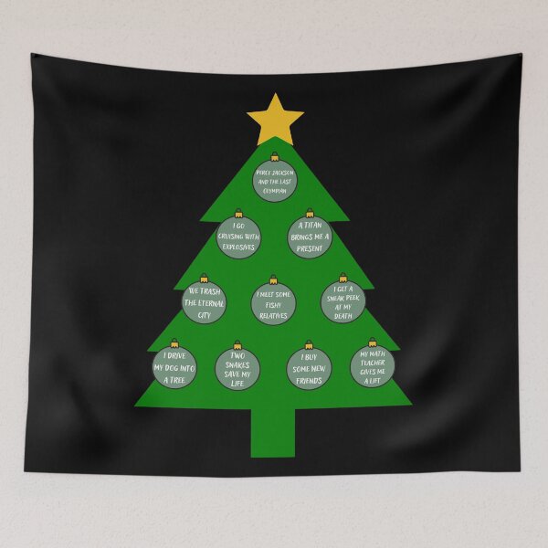 Artikelvorschau, Percy Jackson Weihnachtsbaum entworfen und verkauft von broadwaygirl142.