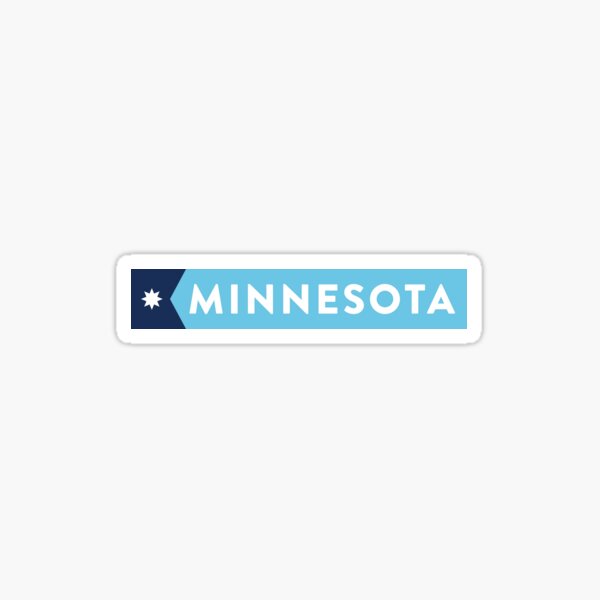 Item preview, New Minnesota State Flag 2024 (Bumper) designed and sold by jordan-henry.