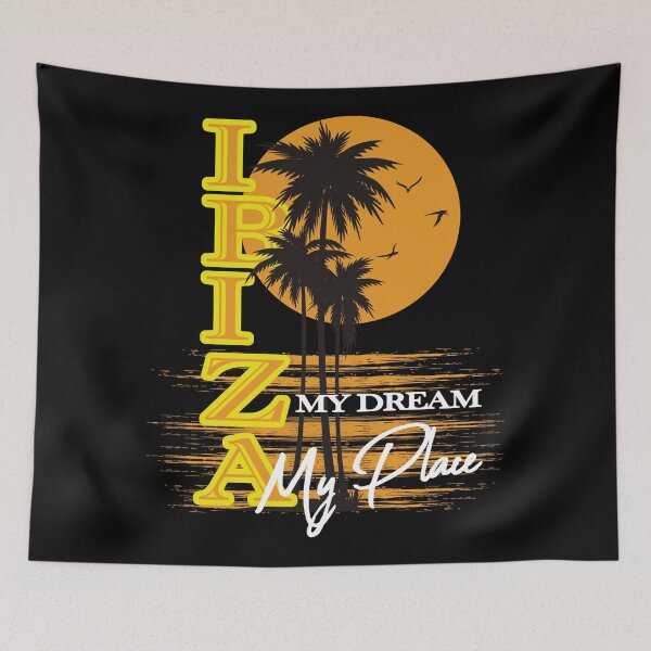 Item preview, Ibiza My Dreams My Place designed and sold by heyPearl2023.