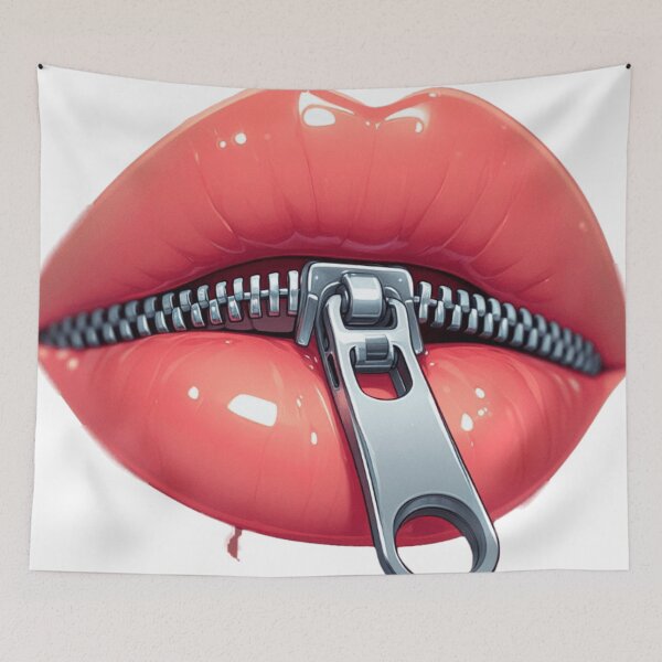 Item preview, Zipped Luscious Lips  designed and sold by erkabees.