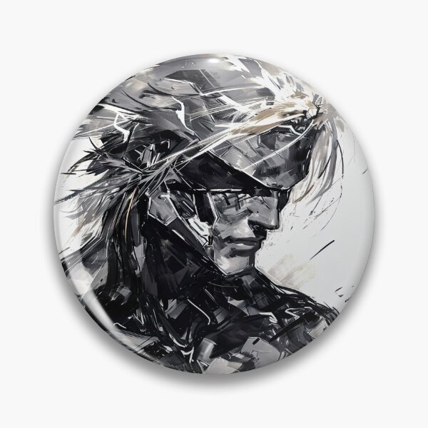 Item preview, abstract Raiden metal gear art designed and sold by ururuty.