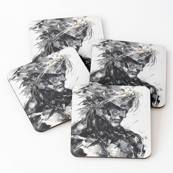 Item preview, abstract Raiden metal gear art designed and sold by ururuty.