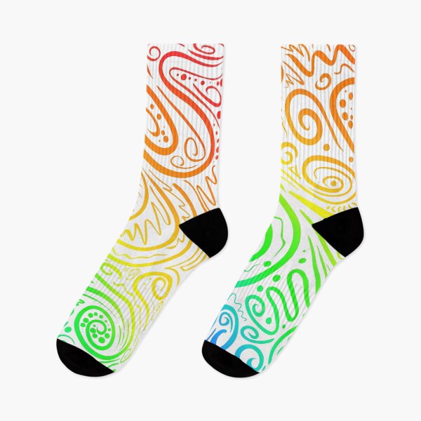 Item preview, Rainbow Squiggles designed and sold by Eelyddeg.