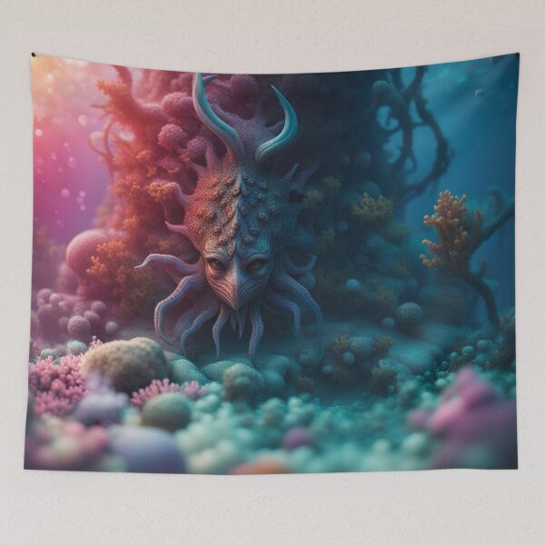 Item preview, Something Evil Hidden Beneath the Sea designed and sold by RandomSproutS.
