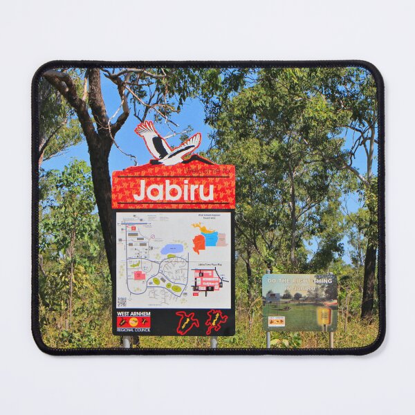 Item preview, Welcome to Jabiru town sign, Australia designed and sold by FranWest.