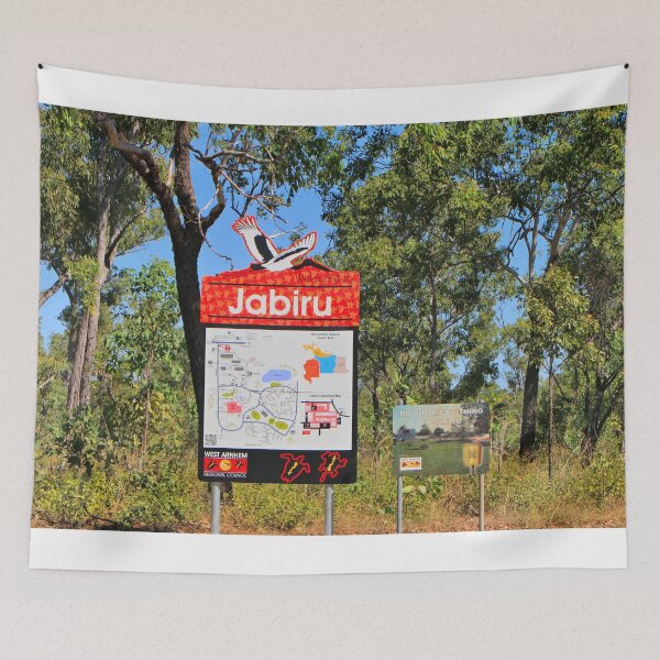 Item preview, Welcome to Jabiru town sign, Australia designed and sold by FranWest.