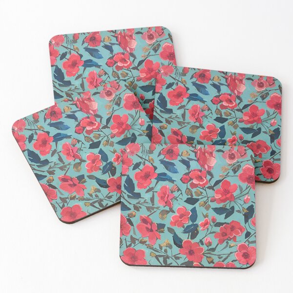 Item preview, summer petals flower pattern designed and sold by Art Without Curves.
