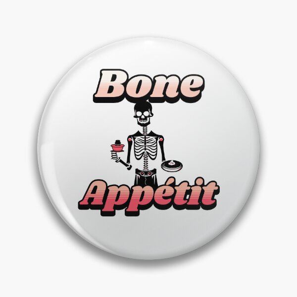 Item preview, Bone Appetit - Preppy Skeleton designed and sold by LosMana.