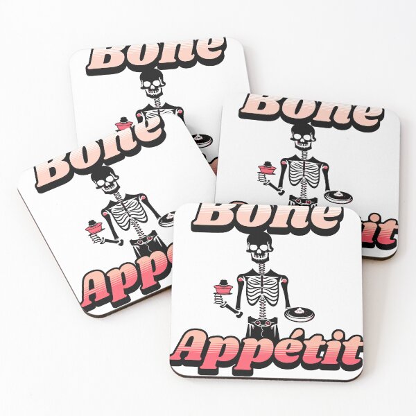 Item preview, Bone Appetit - Preppy Skeleton designed and sold by LosMana.