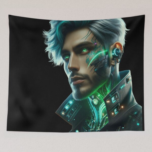 Item preview, Neon Cyberpunk Vision of the Future designed and sold by TeslaSt0re.