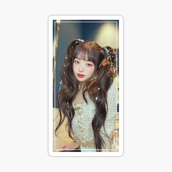Wonyoung Twin Tails Sticker
