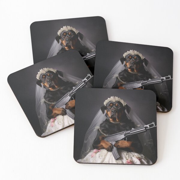 Item preview, Warrior Bride Rottweiler designed and sold by Nocturne  Paws.