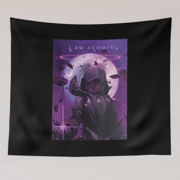 Item preview, I AM ATOMIC Purple Theme - The Eminence in Shadow Cid designed and sold by GenioFin.