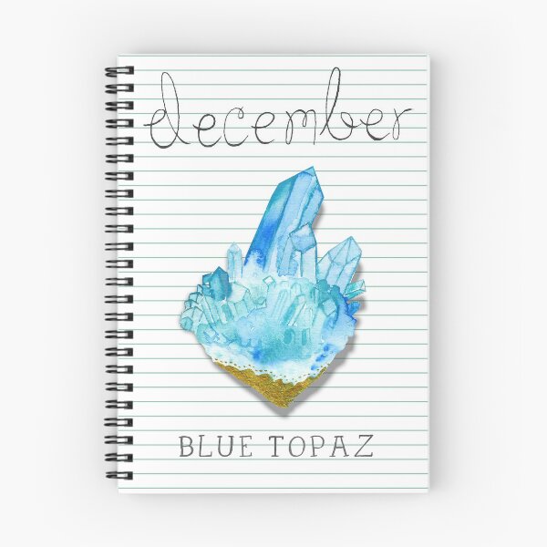 Artikelvorschau, Birthstone Sternzeichen Dezember Blue Topas entworfen und verkauft von W Designs.