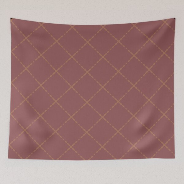 Item preview, Checkers brown background designed and sold by Mini-Anni.