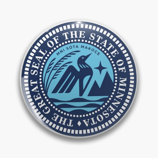 Item preview, New Minnesota State Seal 2024 (Dual Blue) designed and sold by jordan-henry.