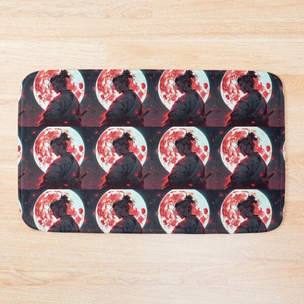 Item preview, Blood Moon Rising Anime Art Design designed and sold by BrianSaysDesign.