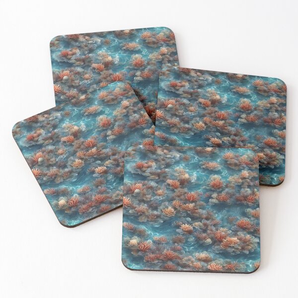 Item preview, Marvelous Colorful Underwater Pattern  designed and sold by DigiDreamyArt.