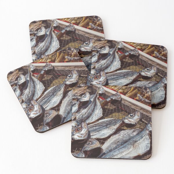 Item preview, Dried sardines in the Nazares sun - photo designed and sold by CineWanderlust.