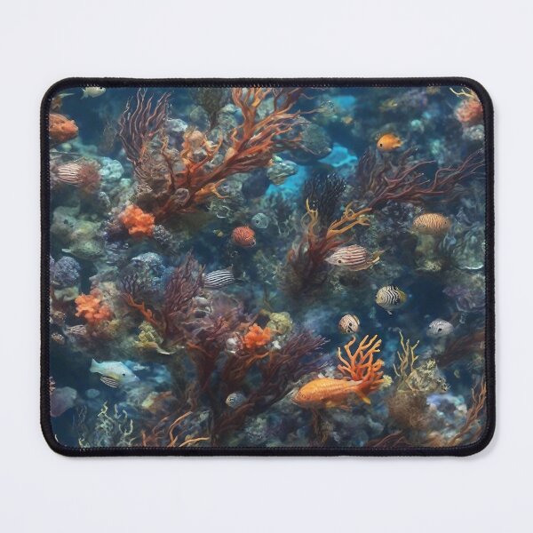 Item preview,  Marvelous Colorful Underwater Pattern  designed and sold by DigiDreamyArt.