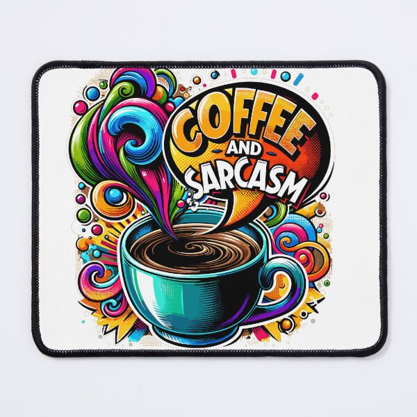 Item preview, Coffee and Sarcasm designed and sold by ybaltaci.