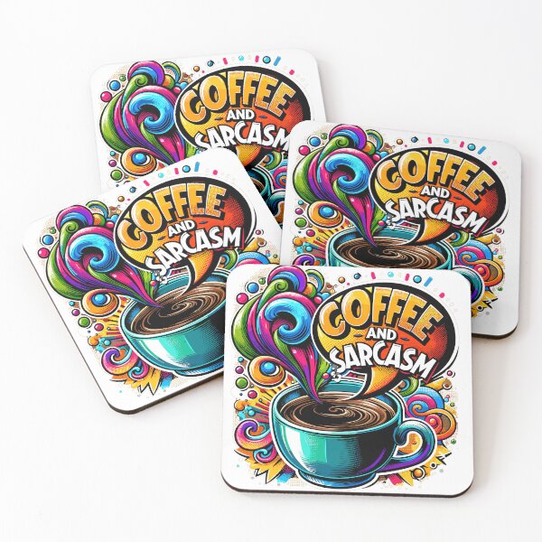 Item preview, Coffee and Sarcasm designed and sold by ybaltaci.