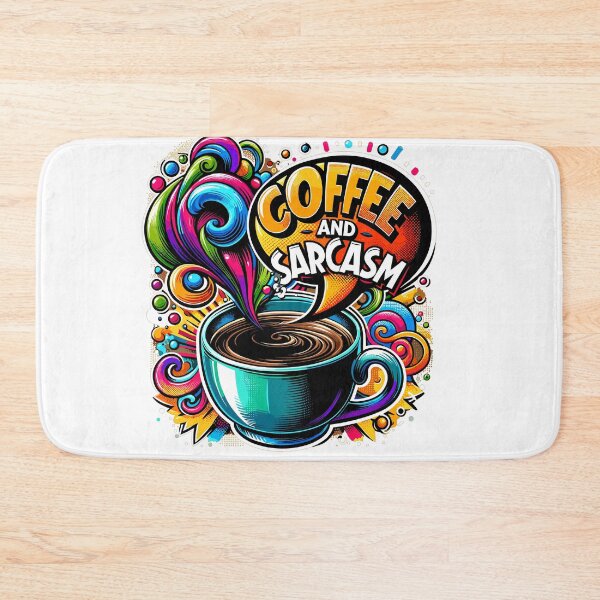Item preview, Coffee and Sarcasm designed and sold by ybaltaci.