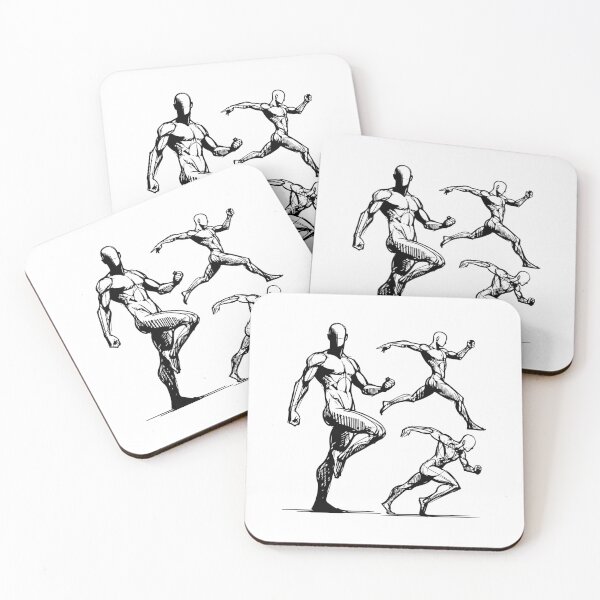 Aperçu de l'œuvre Cartoon Anatomy Action Pose  créée et vendue par OziCreative.