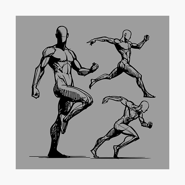 How to draw 18 Stickman Sport Poses Real Easy - YouTube