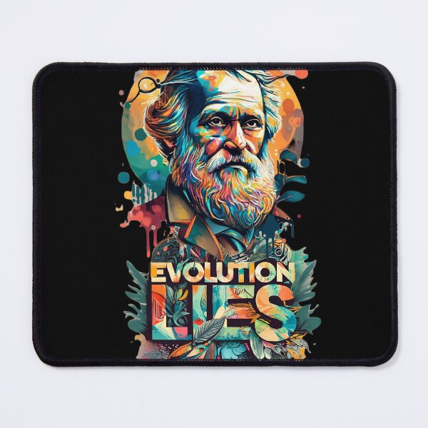 Item preview, Evolution Lies - Darwin's Theory Debunked - Conspiracy Crew designed and sold by Conspiracy Crew.