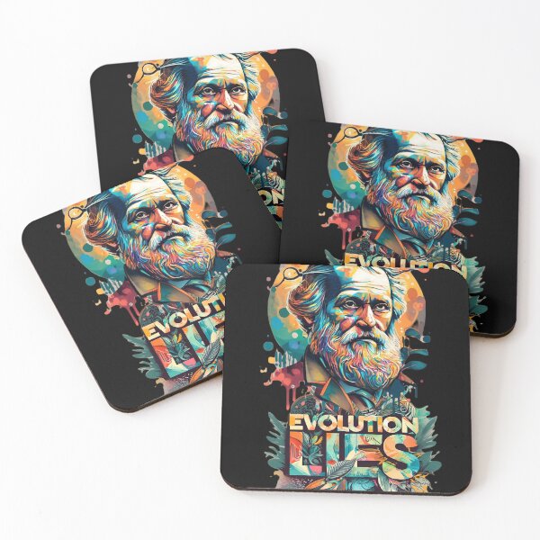 Item preview, Evolution Lies - Darwin's Theory Debunked - Conspiracy Crew designed and sold by Conspiracy Crew.