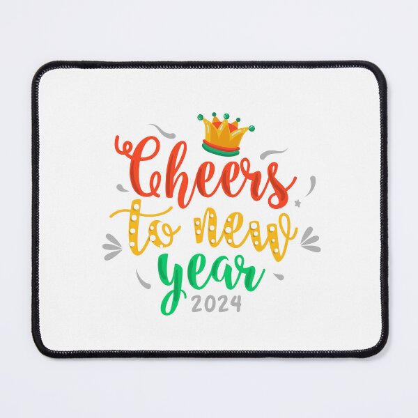 Item preview, Cheers To New Years 2024 designed and sold by Designstation74.