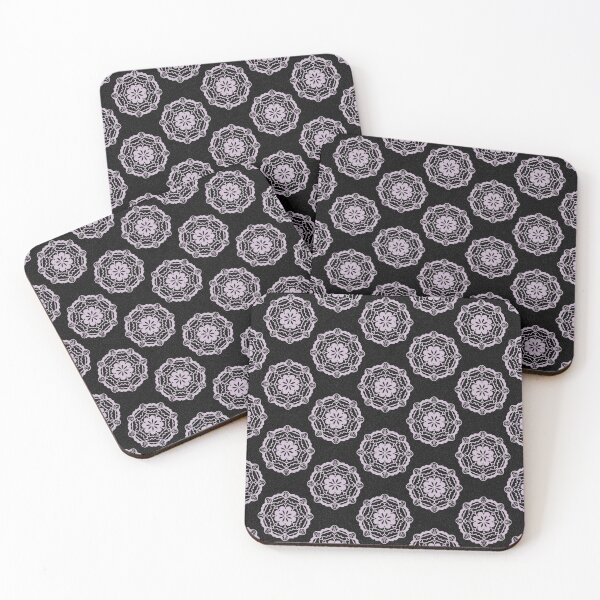 Item preview, Padma Nirvana Pattern - Coal + Dust designed and sold by Irene Estelle.