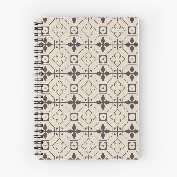 Item preview, Serenity Rosette Elegance: Beige and Sandy Graphite Design designed and sold by SplashTastic.
