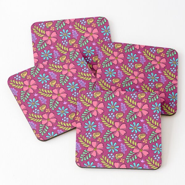 Item preview, Mural floral garden pattern (1st copy) designed and sold by Charmy Design.