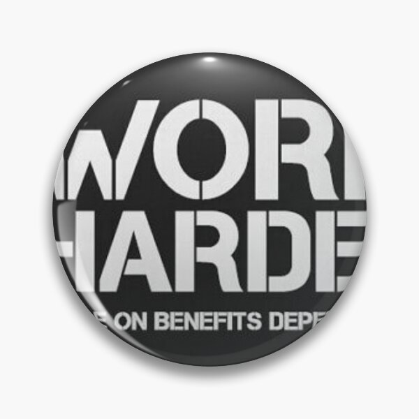 Item preview, WORK HARDER designed and sold by KreativT-shirts.