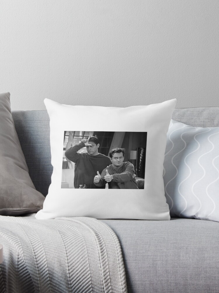 Friends Joey Tribbiani Chandler Pillow for Sale by andruliskaleba Redbubble